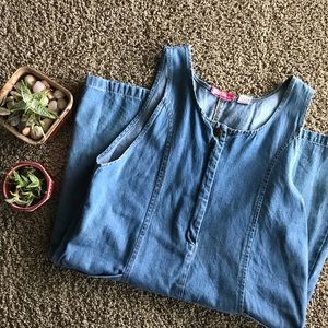 Pennylane Denim Dress with Pockets